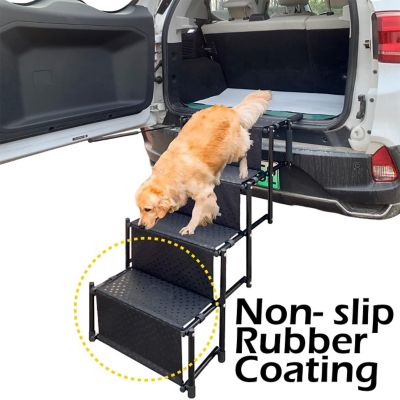 Image showing  Portable 4 Step Pet Stairs BAC-110119