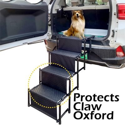 Image showing  Portable 4 Step Pet Stairs BAC-110119