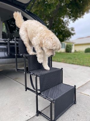 Image showing 6 th Avitec Portable 4 Step Pet Stairs BAC-110119