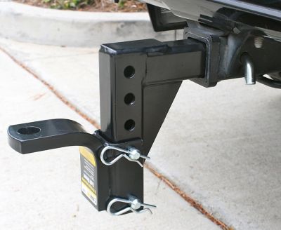 Image showing  Adjustable Trailer Receiver Ball Mount