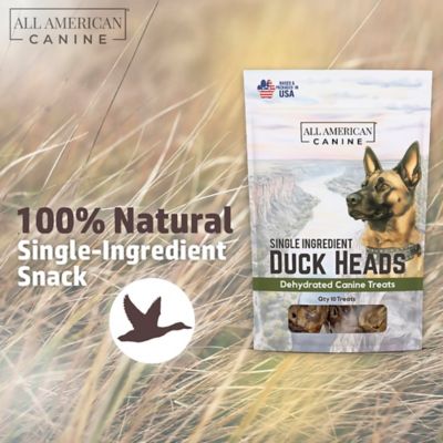 Image showing  Duck Heads Dehydrated Dog Treats, 10 Count
