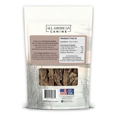 Image showing  Duck Jerky Dehydrated Dog Treats, 8 oz.