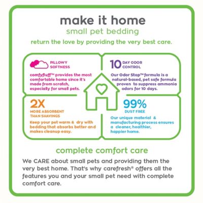 Image showing  Small Pet Bedding, White, 50 L