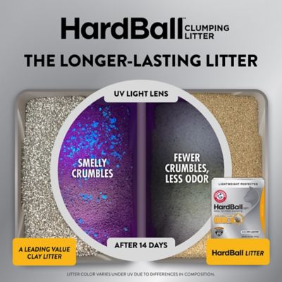 Image showing 5 th Arm & Hammer Hardball Lightweight Scented Clumping Clay Cat Litter