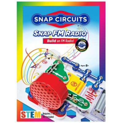 Snap Circuits FM Radio, Electronics Exploration Building Kit, Kids Ages 8 Plus