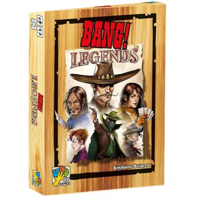 DV Games BANG! Legends Expansion Card Game, Ages 8+, 4 to 7 Players