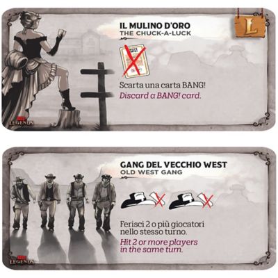 Image showing 5 th DV Games BANG! Legends Expansion Card Game, Ages 8+, 4 to 7 Players