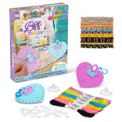 Rainbow Loom BFF Bracelet Maker DIY Friendship Bracelet Kit, Ages 7 Plus