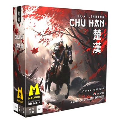 Matagot Chu Han, Strategy Card Game, Area Control Deck,Builder, Ages 12 Plus, 2 Players