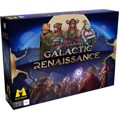Matagot Galactic Renaissance, Strategy Board Game, Ages 14 Plus, 2 to 4 Player