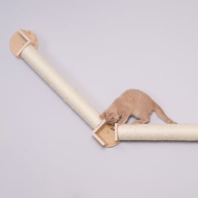 Image showing  Wall Series Wall Climbing Cat Post Bridge W2307