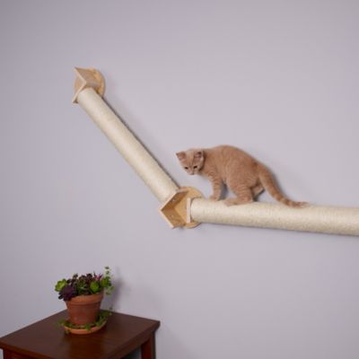 Image showing 6 th Armarkat Wall Series Wall Climbing Cat Post Bridge W2307