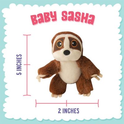 Image showing  Baby Sasha the Sloth Dog Toy