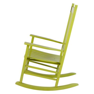 Image showing  Meridian Solid Wood Outdoor Patio Rocking Chair
