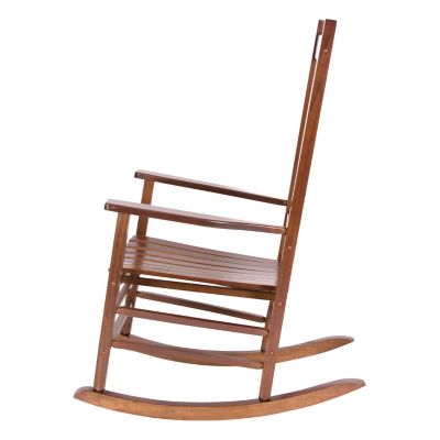 Image showing  Meridian Solid Wood Outdoor Patio Rocking Chair