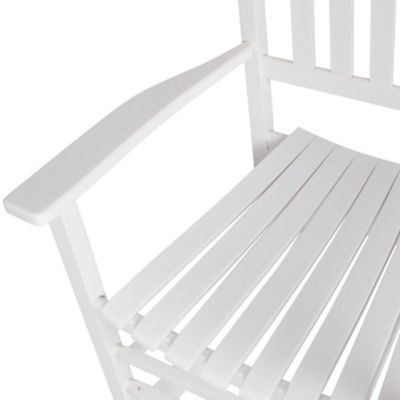 Image showing  Meridian Solid Wood Outdoor Patio Rocking Chair