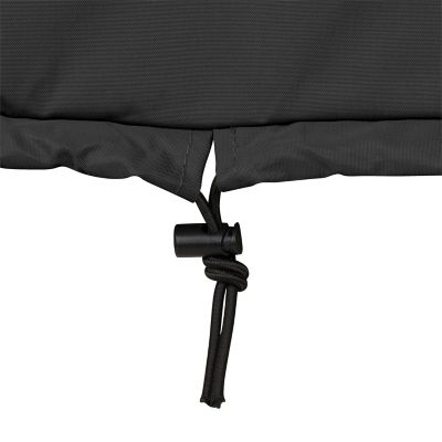 Image showing  Heavy Duty Weatherproof Black Rocking Chair Cover, 45.25 H x 34.25 D x 27.25 in. W, 4361PAR