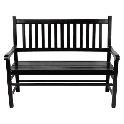 Image showing  48 in. Carlisle Solid Wood Patio Garden Bench