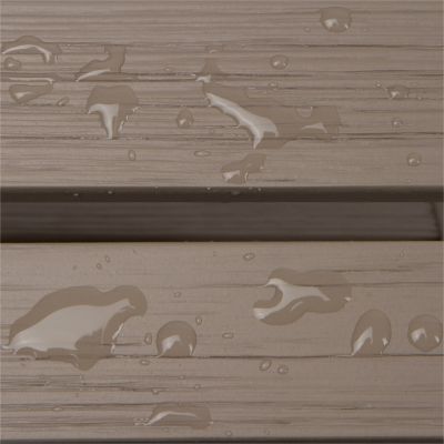 Image showing 5 th Shine Company 44.75 x 36in. Slat Back Wood Patio Bench