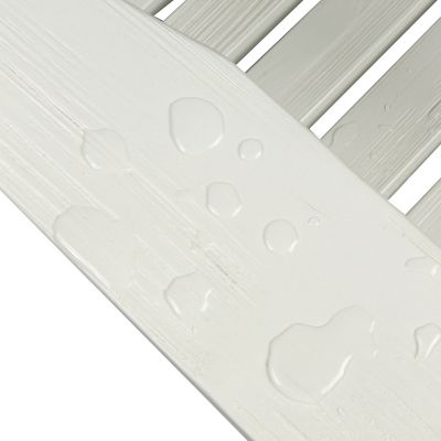 Image showing 3 th Shine Company Homestead Wood Adirondack Rustic Rocking Chair with Rust Resistant Steel Hardware