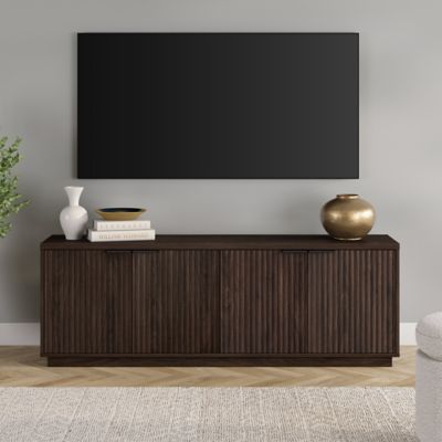 Image showing 3 th Hudson&Canal Mansfield TV Stand for TVs Up to 78 in.