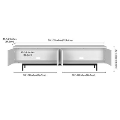 Image showing  Whitman TV Stand for TVs Up to 75 in.