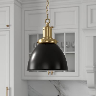 Image showing  Elodie Pendant with Metal Shade