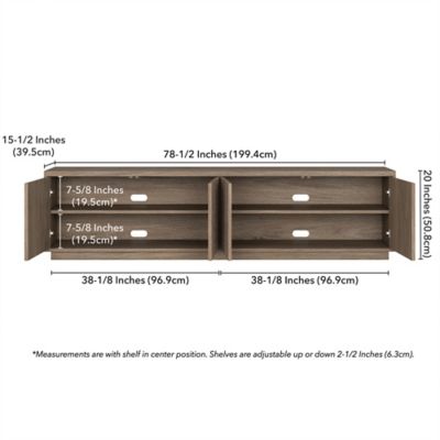 Image showing 7 th Hudson&Canal Hanson TV Stand