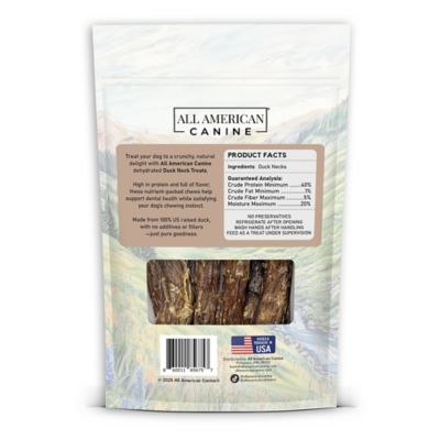 Image showing  Duck necks Dehydrated Dog Treats, 12 Count