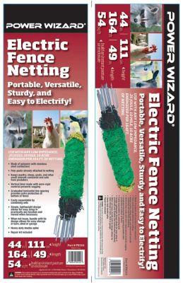 Image showing  164 ft. Electric Fence Netting