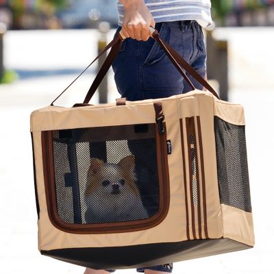 Image showing  Foldable Travel 3 Way Pet Crate