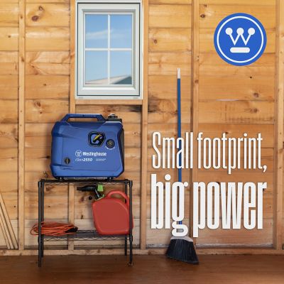 Image showing  2,550/1,00-Watt Gasoline Powered Portable Inverter Generator, Super Quiet & Lightweight, RV-Ready 30A Outlet