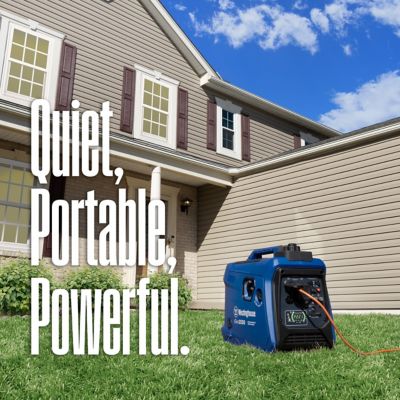 Image showing 6 th Westinghouse 2,550/1,900-Watt Gasoline Powered Portable Inverter Generator, Super Quiet & Lightweight, RV-Ready 30A Outlet