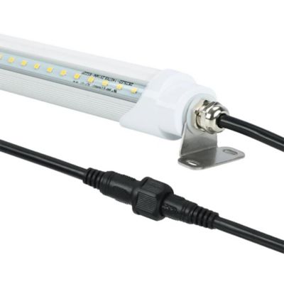 Beyond LED Technology 2,860-Lumen ELKO 2nd Gen LED Cooler Light, 22 Watt, 5700K, 100V/277V, 5 ft. Clear White Housing, 4-Pack