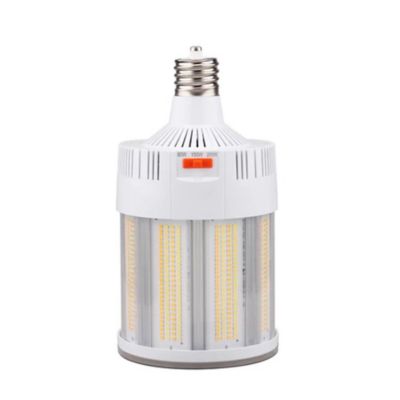 Image showing  11,360/28,400-Lumen Cross 2nd Gen LED Corncob Bulb, Adj Wattage, Adj CCT, 100/277 Vac, Base EX39 IP64