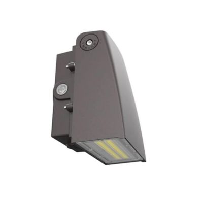 Image showing  Longview LED Adjustable Wall Pack Adj W 13000 Lumens Adj CCT 120,347Vac Built in Photocell Bronze Housing