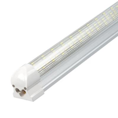 Image showing  8,400-Lumen YONAH 2nd Gen LED Linkable Tube, 60 Watt, 6500K, 4 ft. Striped Lens, Triac, Dimmable, 4-Pack