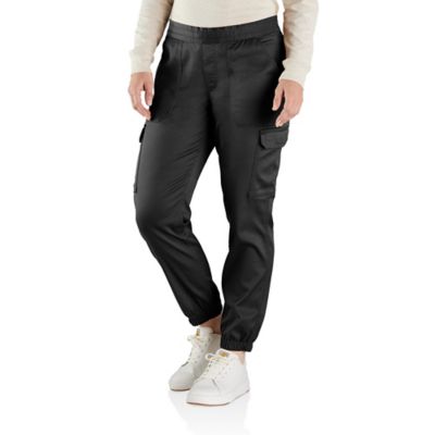 Image showing 0 th Carhartt Women's TENCEL Fiber Series Relaxed Fit Twill Jogger