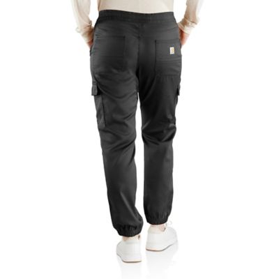 Image showing 1 th Carhartt Women's TENCEL Fiber Series Relaxed Fit Twill Jogger