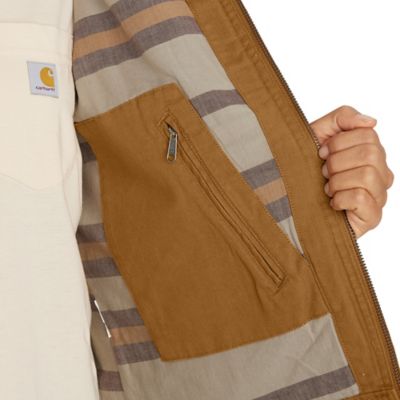 Image showing  Women's Rugged Flex Loose Fit Canvas Detroit Jacket