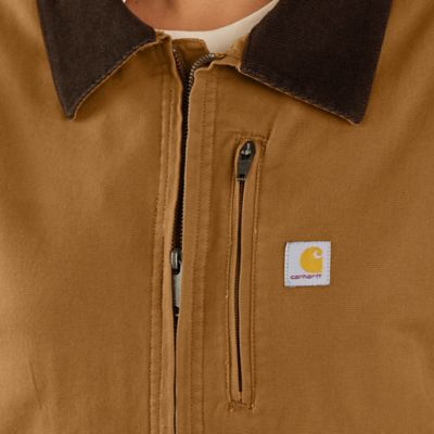Image showing 4 th Carhartt Women's Rugged Flex Loose Fit Canvas Detroit Jacket
