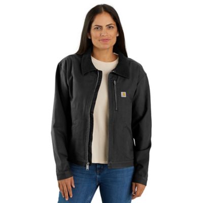 Carhartt Women's Rugged Flex Loose Fit Canvas Detroit Jacket