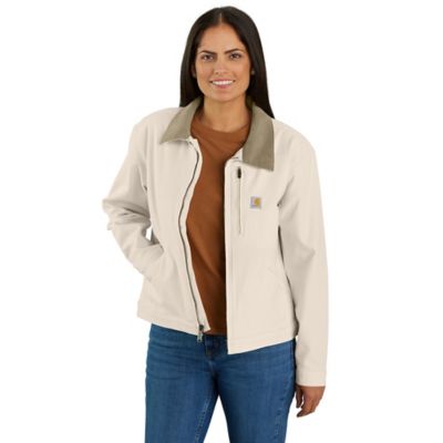 Image showing  Women's Rugged Flex Loose Fit Canvas Detroit Jacket