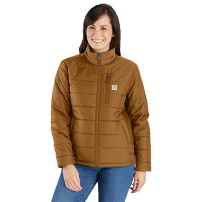 Carhartt Women's Rain Defender Relaxed Fit Lightweight Insulated Full-Zip Jacket