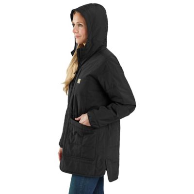 Image showing  Women's Rain Defender Loose Fit Lightweight Insulated Hooded Coat