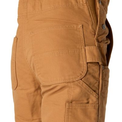 Image showing 5 th Carhartt Women's Quilted Lined Washed Duck Insulated Bib Overalls