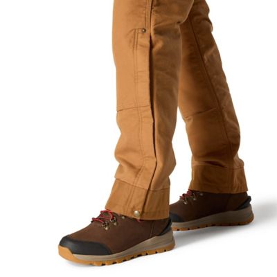 Image showing 7 th Carhartt Women's Quilted Lined Washed Duck Insulated Bib Overalls