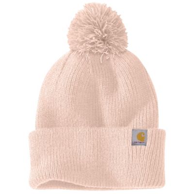 Carhartt Women s Cuffed Acrylic Knit Beanie with Pom at Tractor Supply Co