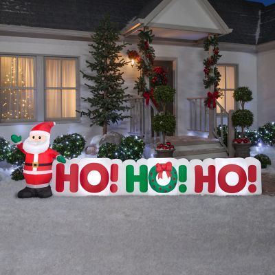 Image showing  Christmas Inflatable Ho! Ho! Ho! Sign