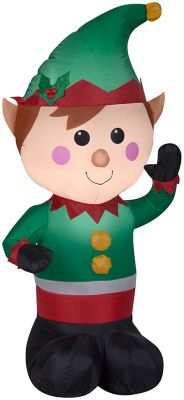 Gemmy Christmas Inflatable Elf